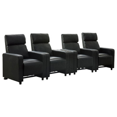 Batya Upholstered Tufted Recliner Living Room Set