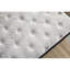 Matelas simple 12 po Euro - mousse à mémoire de forme, confort ferme, blanc + noir, dans une boîte, lit