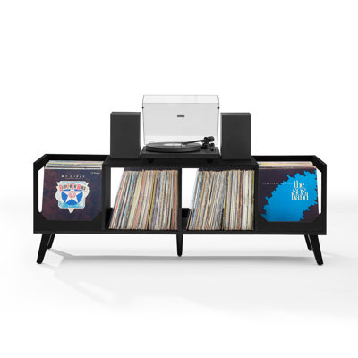 Asheville Low Record Storage Console by George Oliver