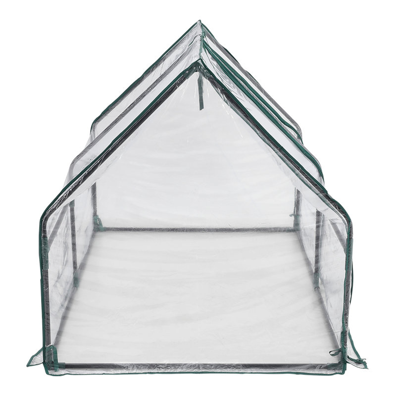 Metal Hobby Greenhouse with Window Opening