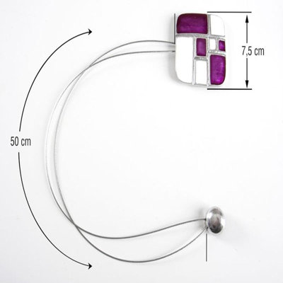 Zearing Fabric 10cm Curtain Tieback
