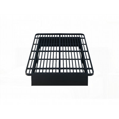 Queen/King Size Metal Platform Bed Frame - No Box Spring Needed, 16 Inch Height for Strong Support