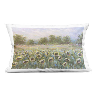 Coussin Cotswold Cottage Bungalow, imprimé par June Erica Vess