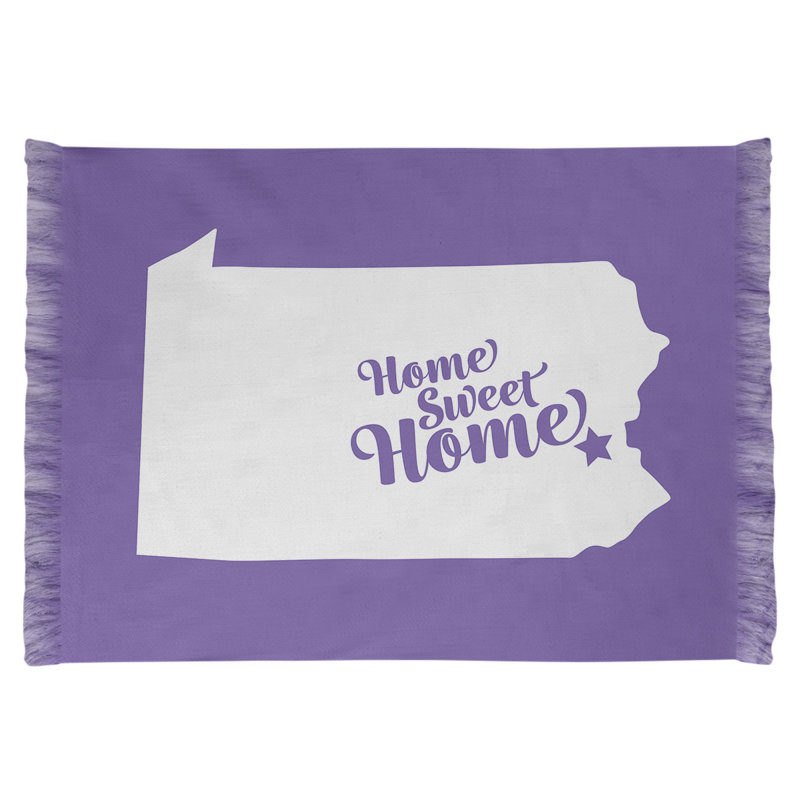Tapis de zone mauve allentown the home