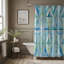Rideaux de douche Pale Geometric Textiles - Premium-1358939941