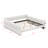 King Size Upholstered Daybed Frame With USB, Soft Lambswool Platform Bed-811513502