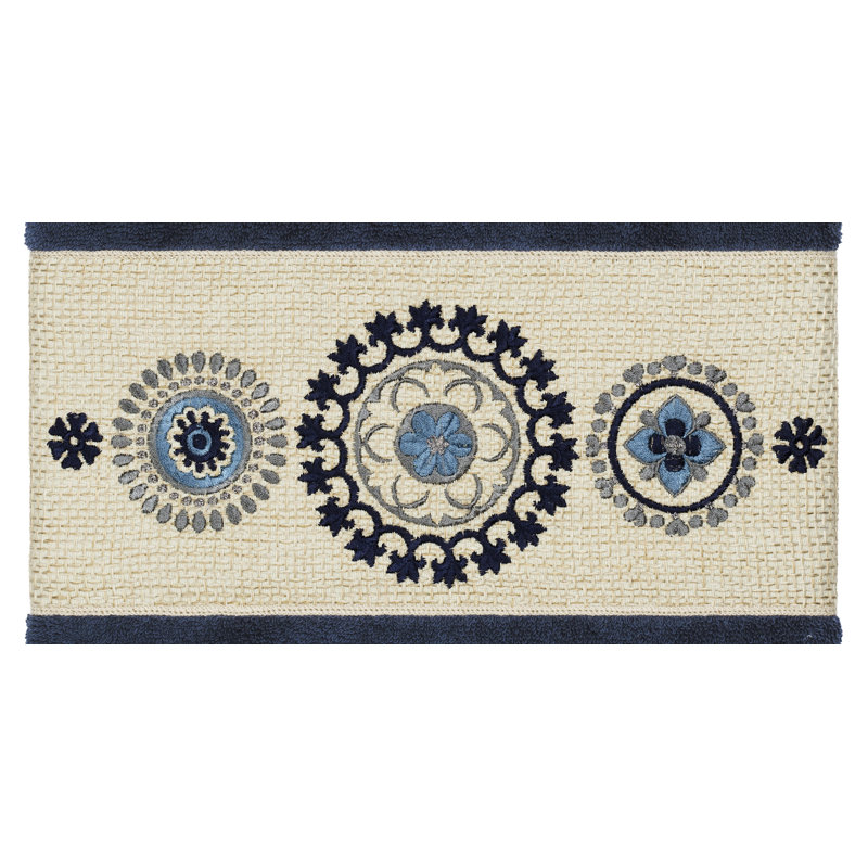 Isabelle Turkish Cotton Midweight Bath Towel, Midnight Blue