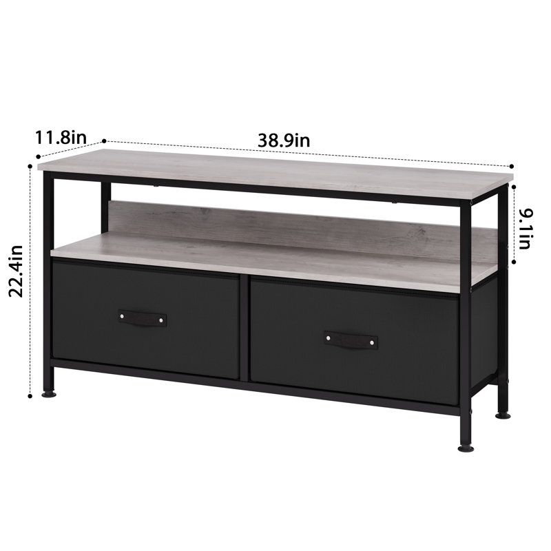 Crédence de rangement Halsy l 11,8 po