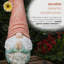Statue 23 "gnome en prière avec tournesol