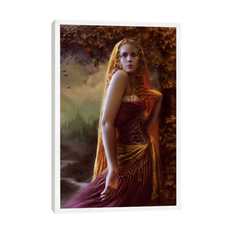 Brume by Melanie Delon - Print on Canvas, White Framed, 66.04 cm H x 45.72 cm W