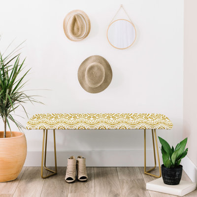 Marta Polyester Upholstered Bench
