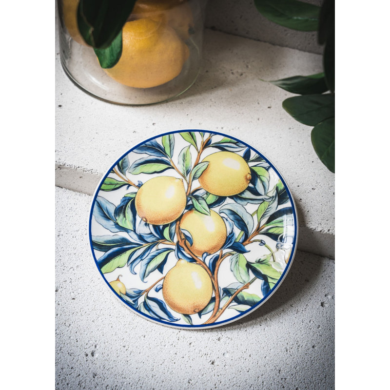 Ensemble d'assiettes à dessert en céramique