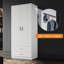 180x50x77cm, Hanging and Storage in One, Double Drawer Large Space Wardrobe-484424775