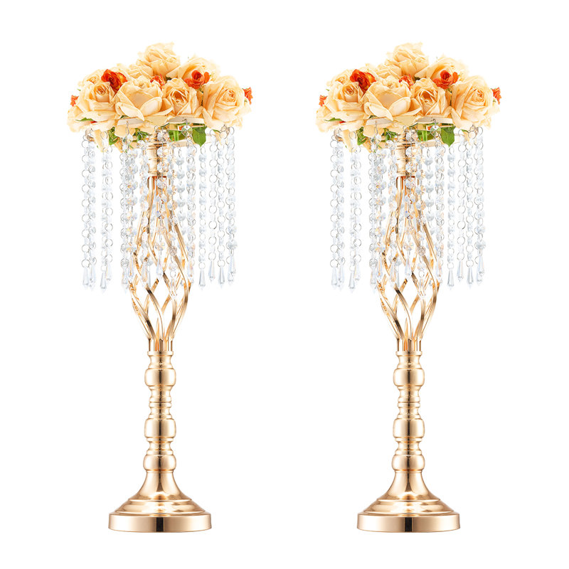 Metal Floor Vase