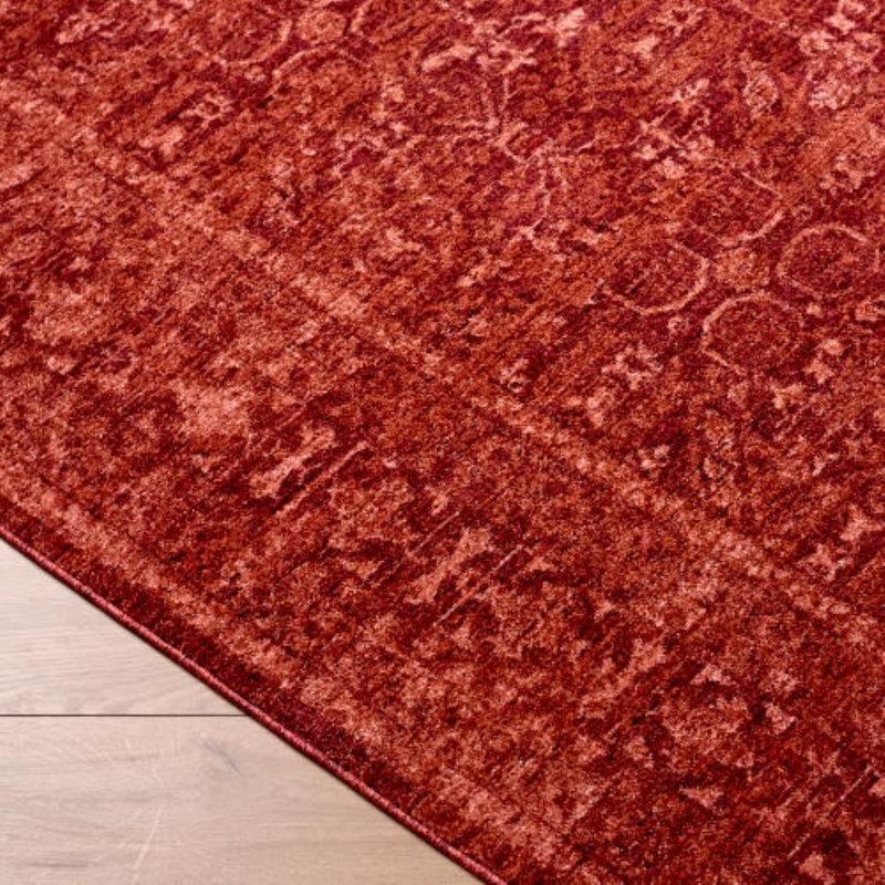 Tapis d'intérieur tissé à la machine Cyrus, Rectangle 6 pi 7 po x 9 pi