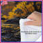 Yellow Sunset Forest Comforter-123418018