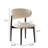 Mid-Century Solid Wood Beige Upholstered Dining Chairs, No Assembly Required Accent Chairs For Dining Room (Set of 4)-991891251-996533199