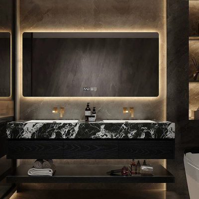 Light luxury simple Bathroom cabinet