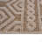LOOM & LUXE Collection 5X7 Mocha /Geometric Indoor/Outdoor Area Rug-312356990