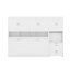 Lit escamotable simple avec placard et bureau