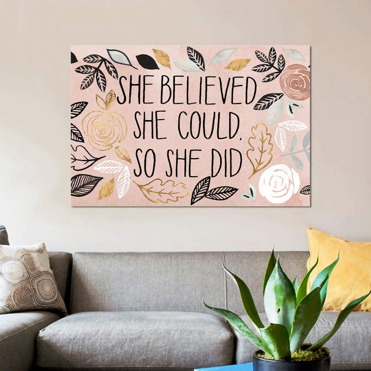 «Shine on Collection III» par Grace Popp, reproduction d'art sur toile tendue, H 12 po x l 18 po x P 1,5 po, Toile tendue