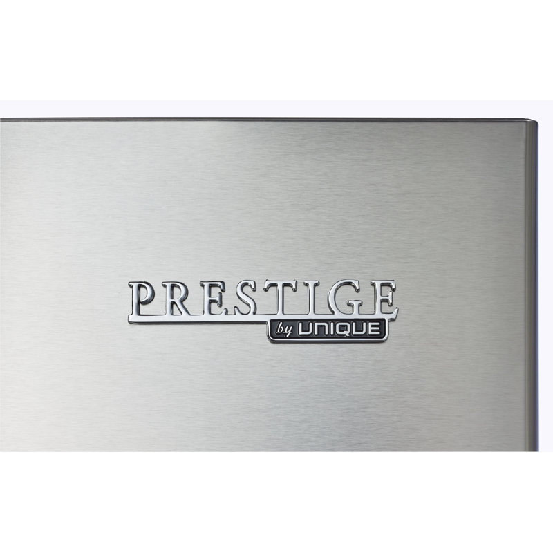 Réfrigérateur à congélateur inférieur en acier inoxydable de 12 pi cu Prestige