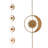 Laileen Metal Astrology & Stars Rain Chain