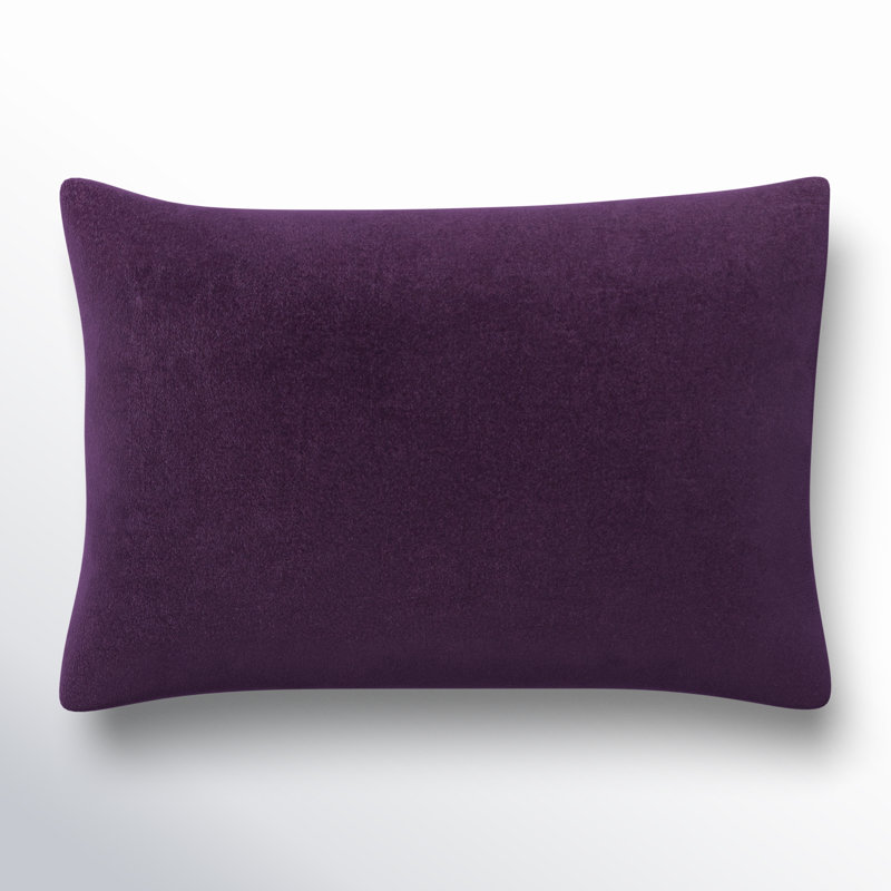 Coussin Catana, 13 po x 20 po, Polyester/ Bourre en polyester, Mauve