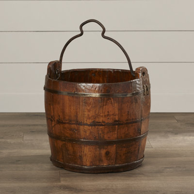 Blue Elephant Decorative Bin