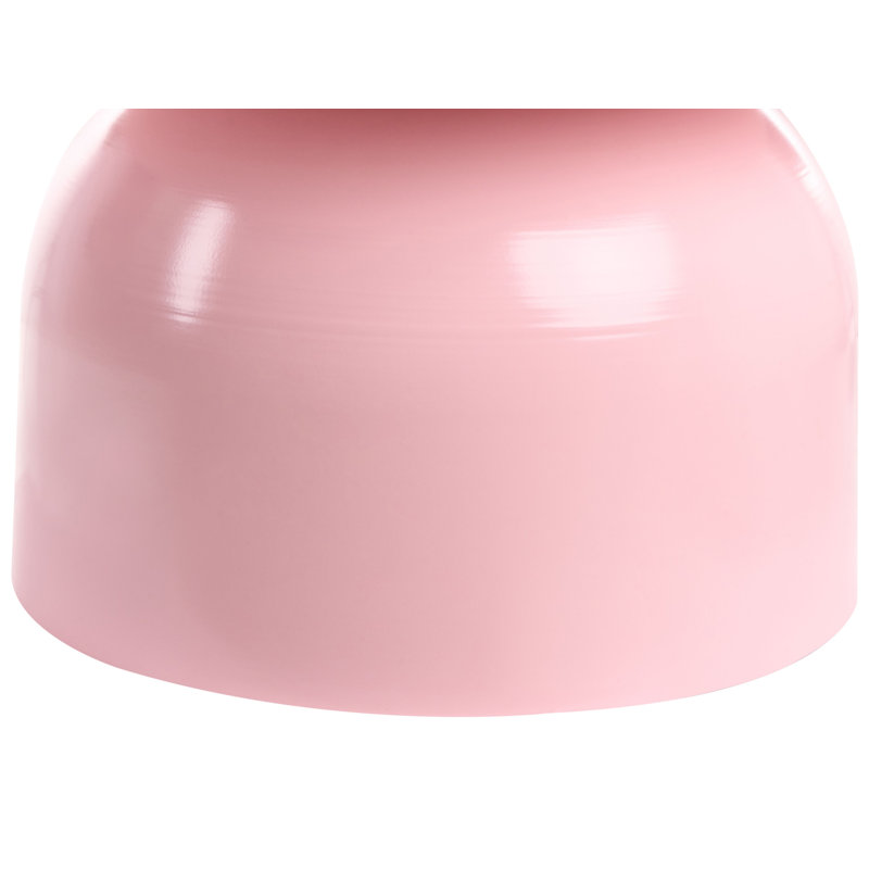 Pedestal Coffee Table, Pink