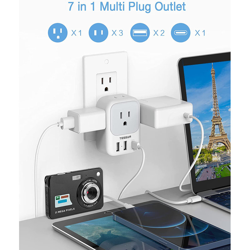 Tamper Resistant Single Outlet
