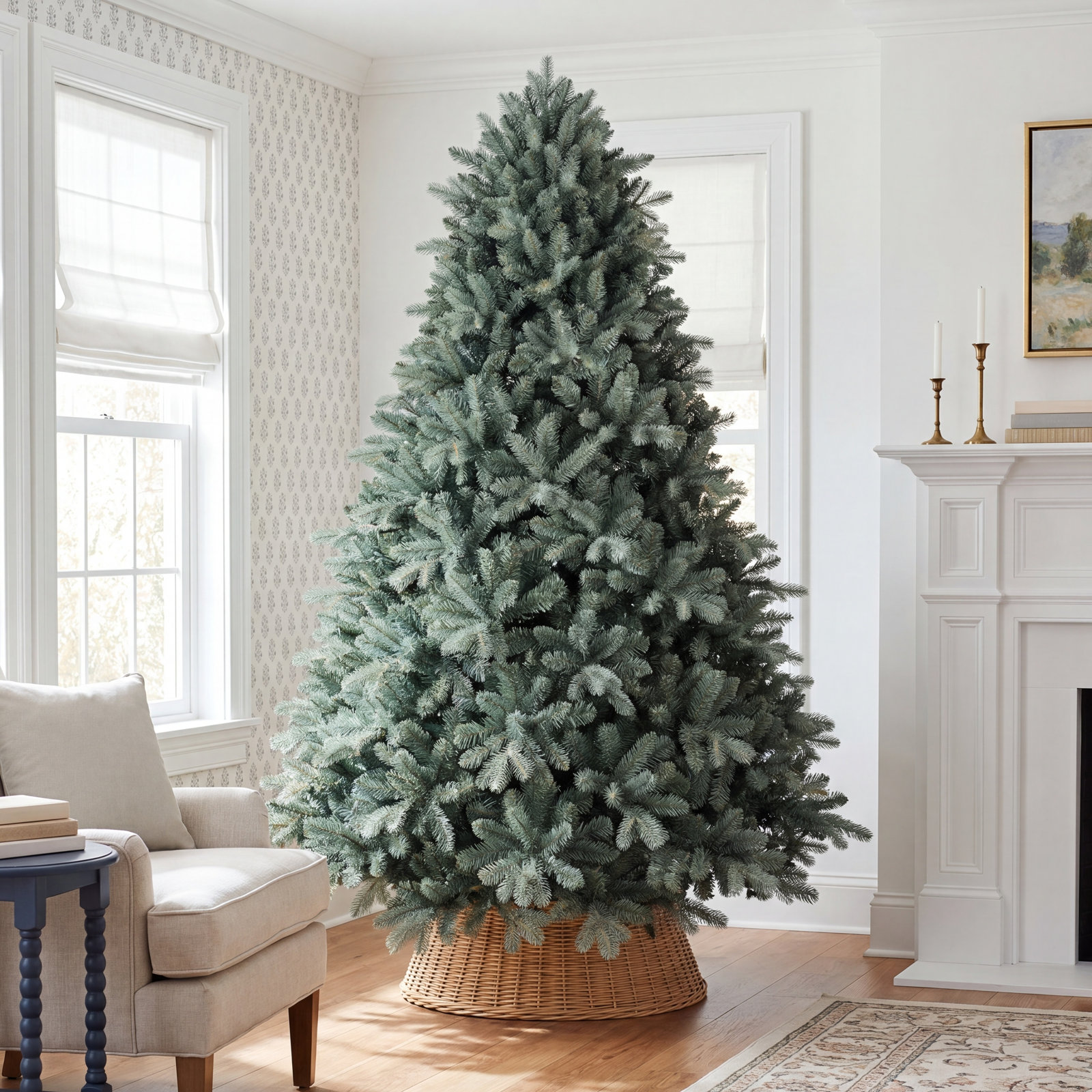 Blue Spruce Christmas Tree, 6'