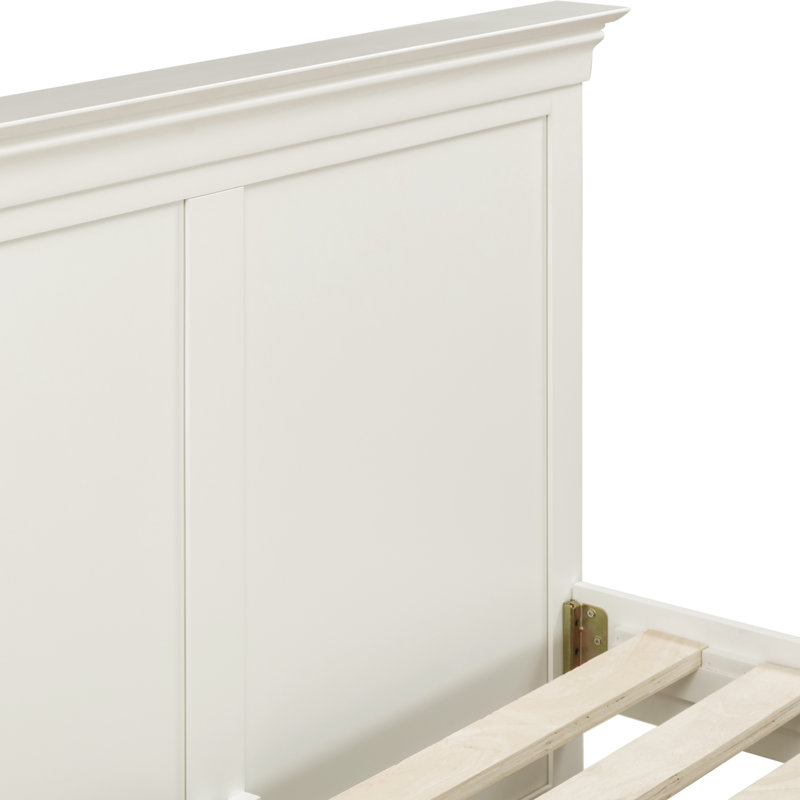 Adaleya Bedframe, Ivory, Double (4'6)