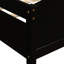 Lit plateforme simple avec lit gigogne - Structure en bois massif pour une belle chambre à coucher confortable-452749897