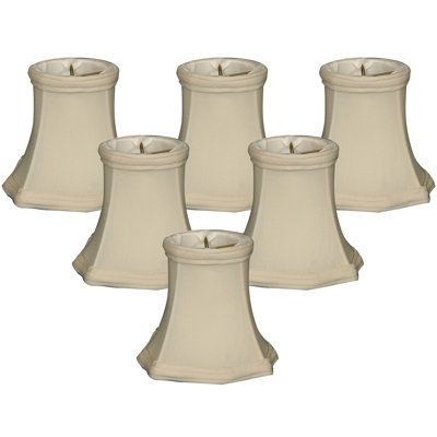 4.5'' H Silk Bell Candelabra Shade