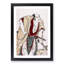 Otani Hiroji III as a Samurai by Katsukawa Shunsho - Picture Frame Painting Print-55577997-55577996