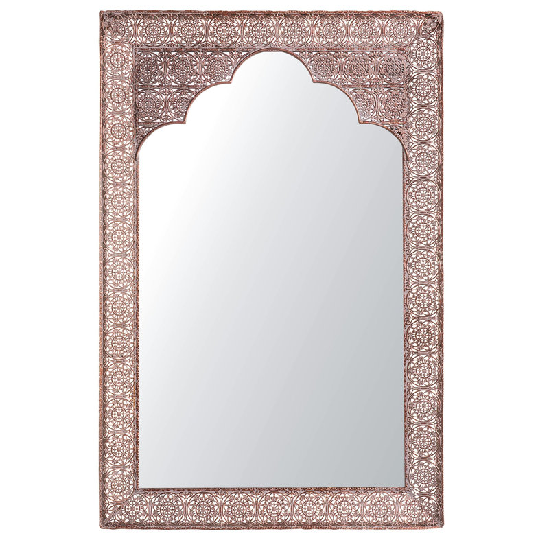 Demmer Metal Wall Mirror