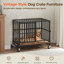 Cage pour chien 38,6 po avec porte de grange