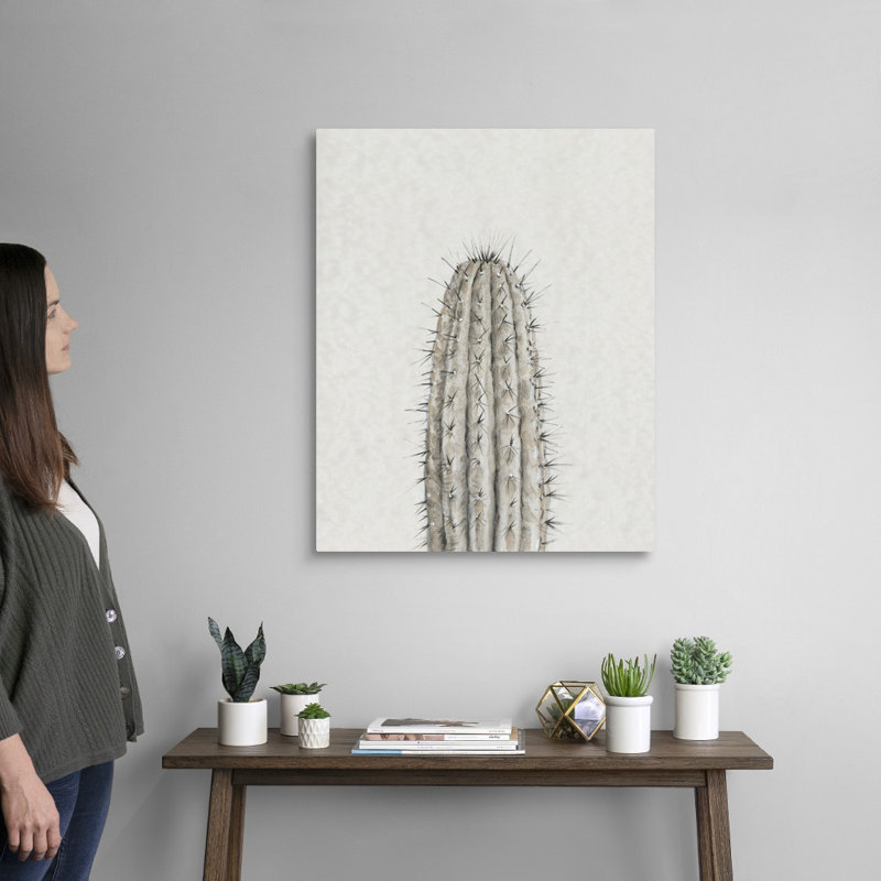 «Cactus Study III» par Timothy O 'Toole - reproduction d'art sur toile, H 30 po x l 24 po x P 1,25 po, Toile tendue