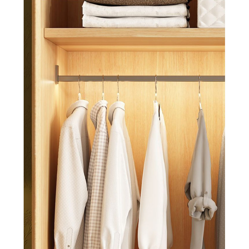 Simple Rattan Woven  Wardrobe