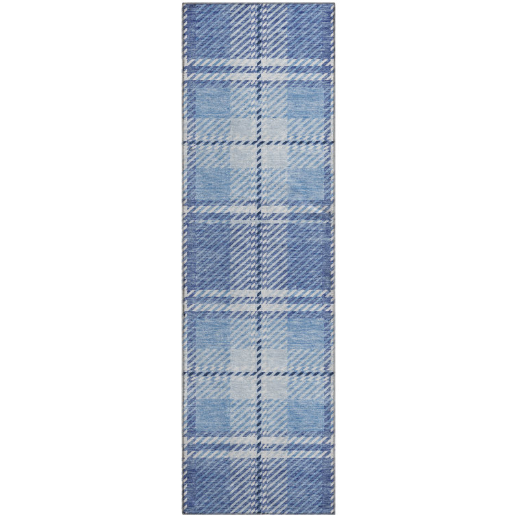 Premium Machine Washable Prisco Denim Rug