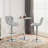 Adjustable Modern PU Leather Swivel Bar Stools with Backrest-105348915