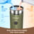 Travel 7800mAh Portable Espresso Coffee Machine, 15 Bar Pressure Self-Heating Coffee Maker,2-in-1 Ground Coffee & Capsule Coffee Machine with Power Bank Function for Outdoor Home Camping Office Use