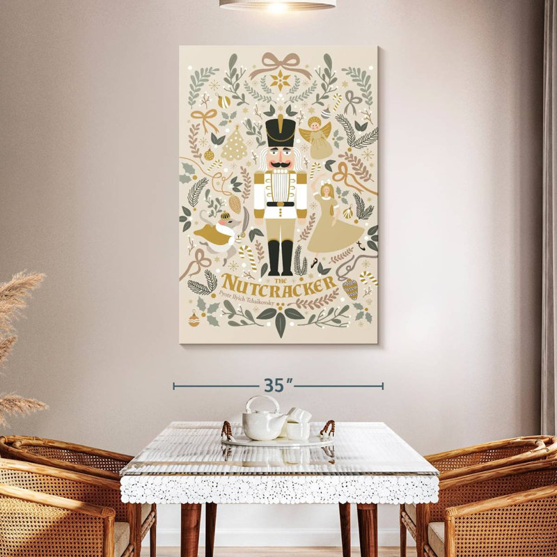 Keiraleigh Nutcracker Beige, 51" H x 34" W