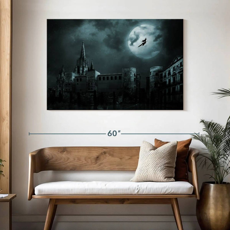 Kelan Witch's Castle, 32" H x 48" W
