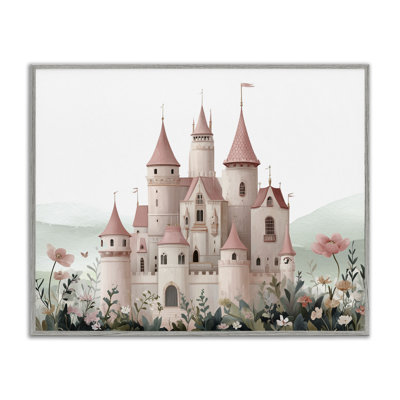 «A Castle For Princess», estampe numérique, design par Christine Simpson Art