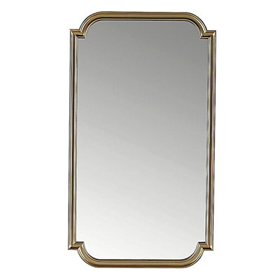 Miroir mural Golden Wave