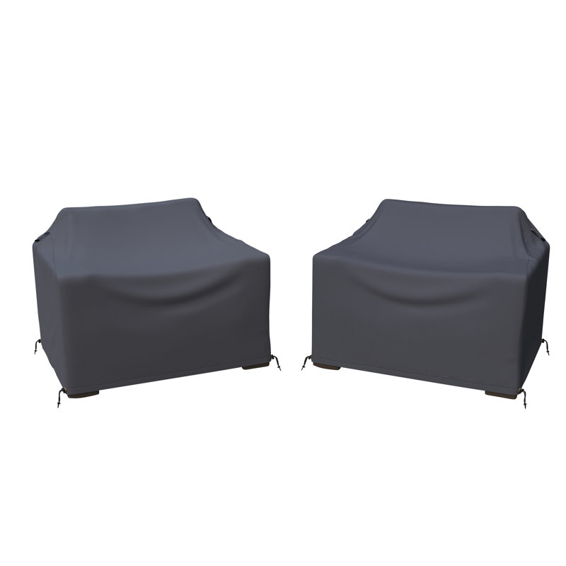 Hoyt 37.40” Outdoor Aluminum Patio Chair Covers