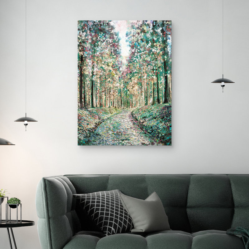 «Fantasy Forest», impression sur toile tendue