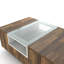Table basse robuste avec rangement